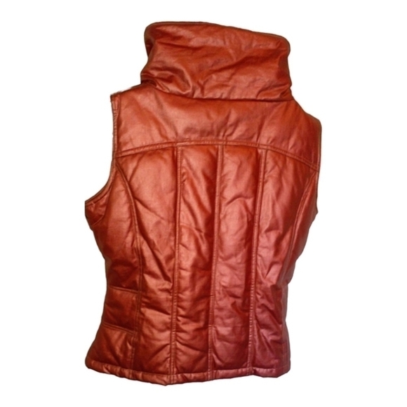 Vintage Ranchwear Metallic Copper Puffer Vest XL - Picture 6 of 6